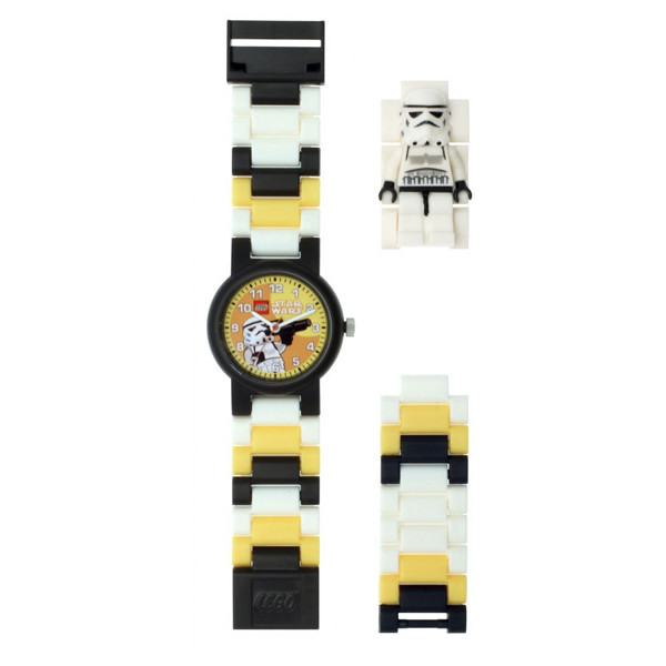 Reloj Lego Star Wars Stormtrooper con minifigura de personaje para Niño