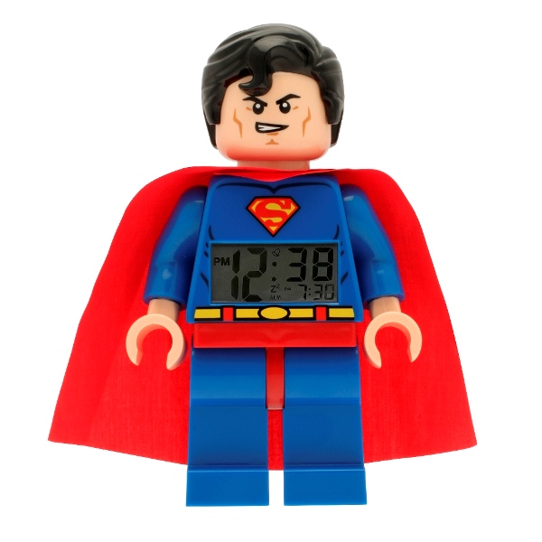Reloj Lego Despertador DC Superman para Niño