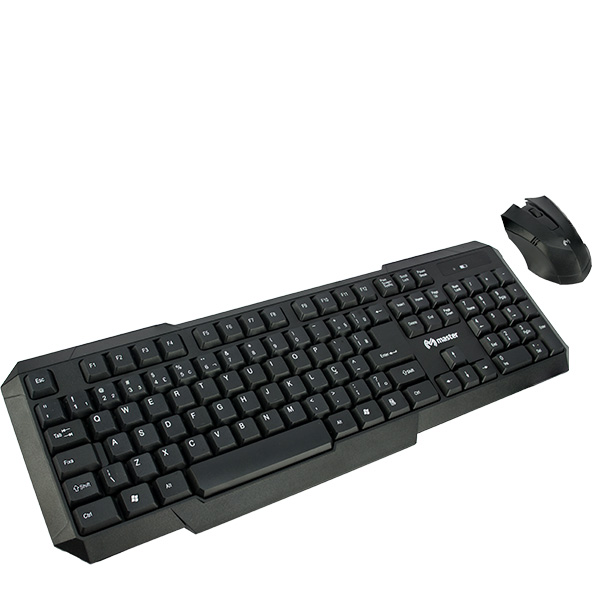 Kit de teclado y mouse óptico inalambrico, ideal para computadoras, tablets, o laptops, compatibles con equipos Windows y Mac 