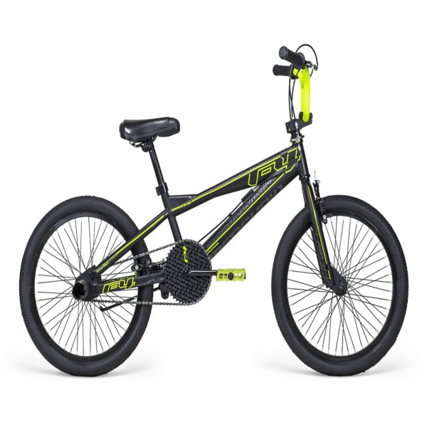 Bicicleta Mercurio, estilo libre, de salto, Free Style, modelo MAGNUM, R20, 1 velocidad, NEGRO/VERDE linea 2018