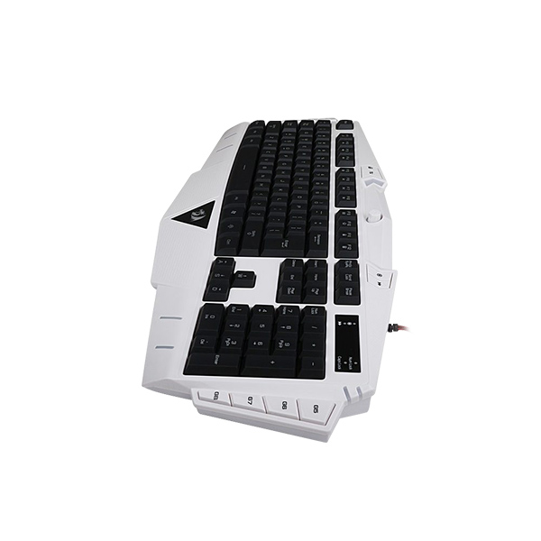 K501W ASURA GAMING KEYBOARD Blanco