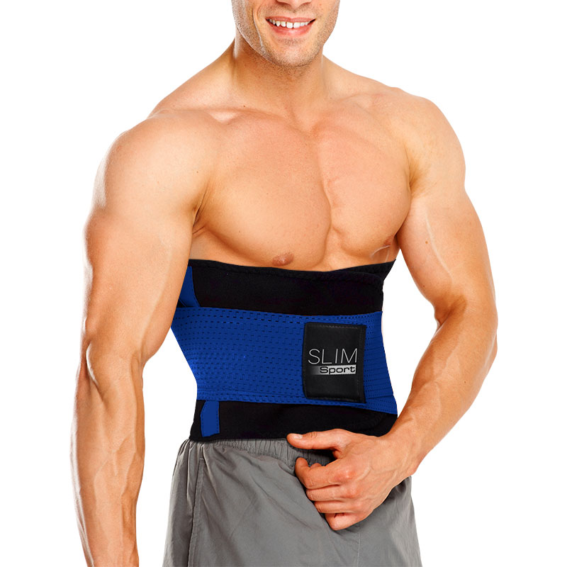 SLIM SPORT NEGRA CON AZUL FAJA REDUCTIVA CV DIRECTO