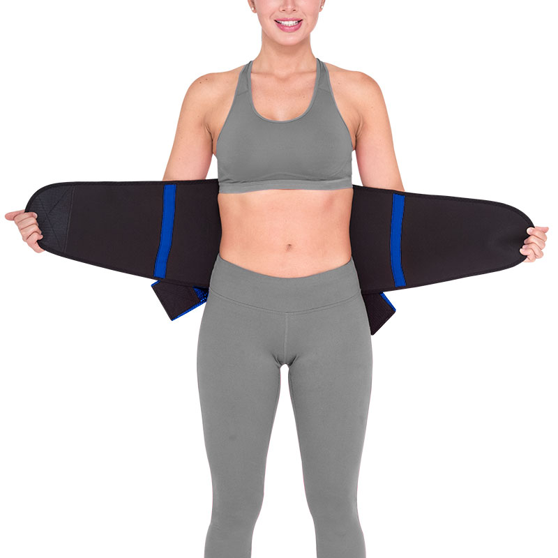 SLIM SPORT NEGRA CON AZUL FAJA REDUCTIVA CV DIRECTO