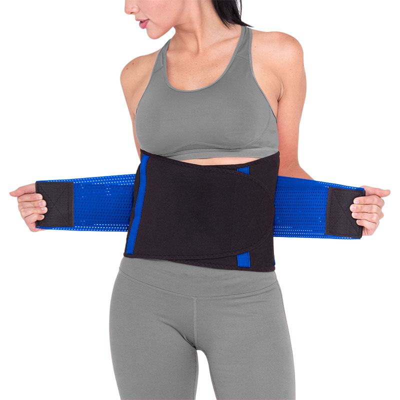 SLIM SPORT NEGRA CON AZUL FAJA REDUCTIVA CV DIRECTO