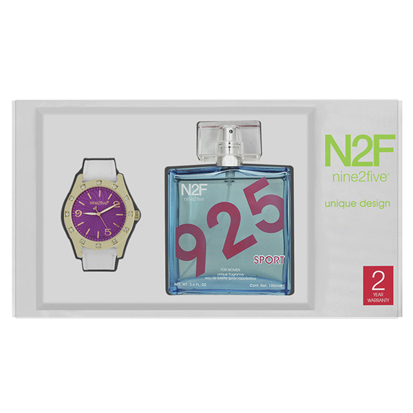 Set de Reloj y Fragancia de la marca N2FAFGC12AZBL.SET para Dama
