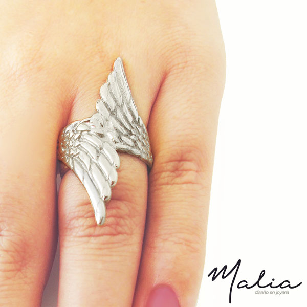 Anillo Alas Plata