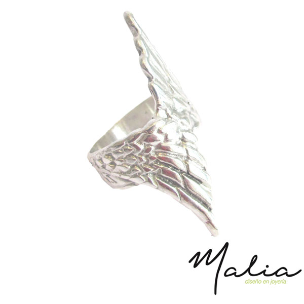 Anillo Alas Plata