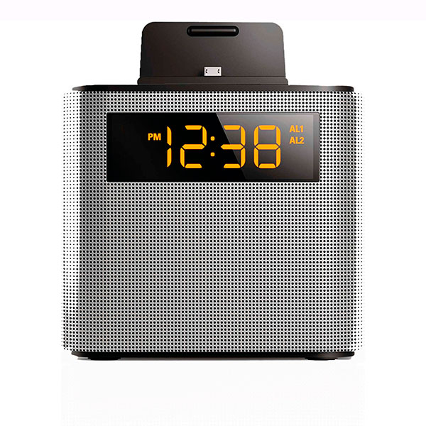 Philips Reloj BTAJT3300 BT digital/Alarma/Bocina 