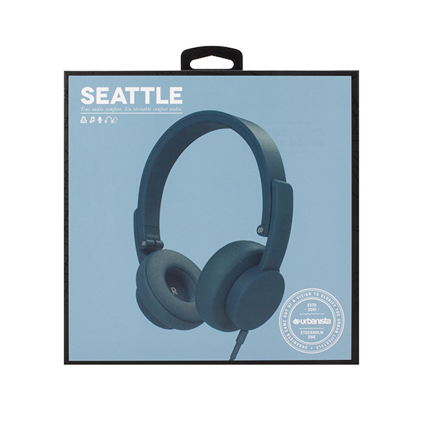 Audifonos Seattle Alambricos Urbanista control touch Azul Petroleo