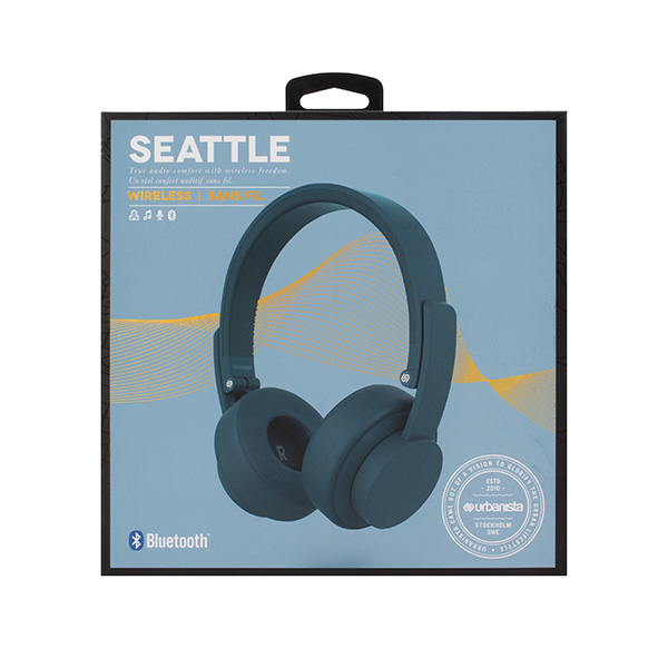Audífonos Seattle Bluetooth Urbanista control touch Azul Petróleo