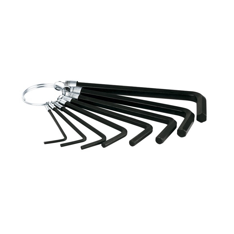 Juego De 8 Llaves Allen Maxtool Tipo Llavero-Milimetricas
