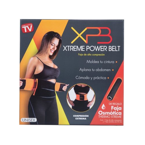 Faja Reductiva Xtreme Power Belt con Thermo de Regalo talla Grande - SKU 101983