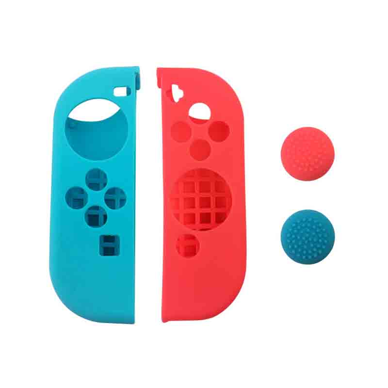 Nintendo Switch Funda Silicona Joy-Con (Rojo Y Azul)