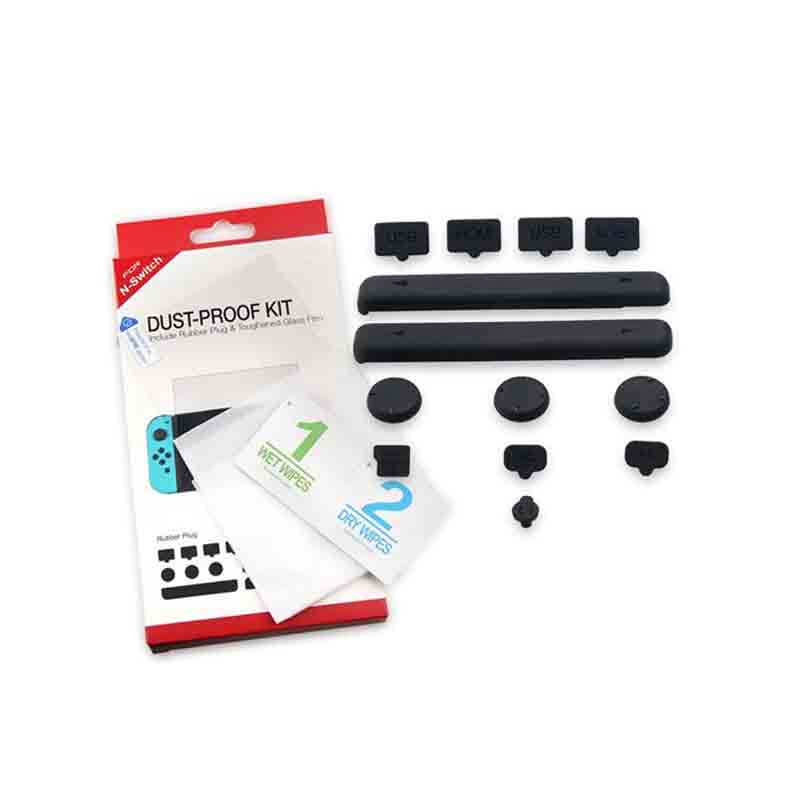 Nintendo Switch Kit Mica Y Cubre Polvo