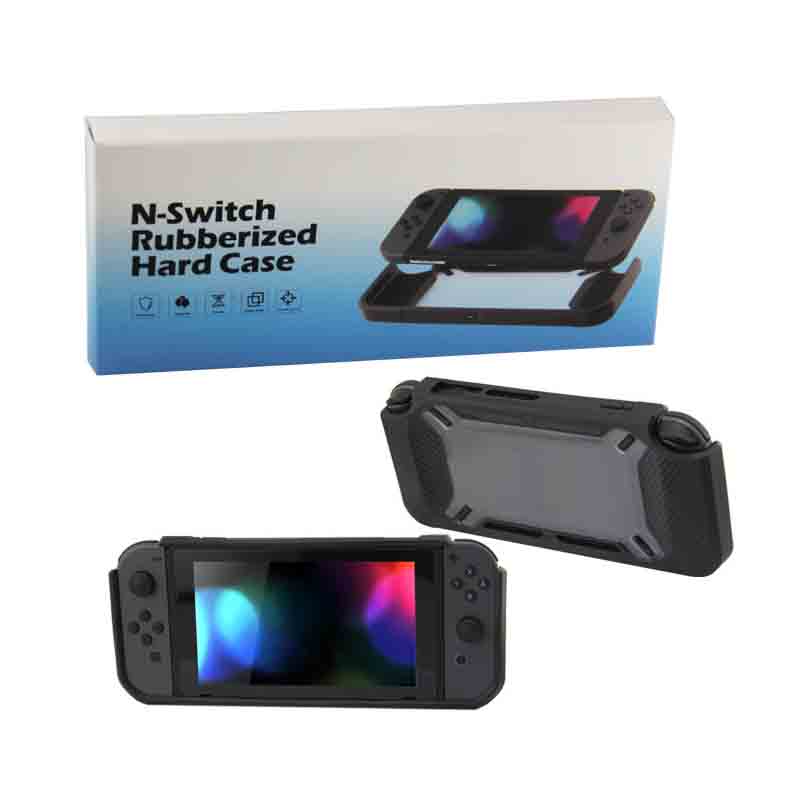 Nintendo Switch Funda Rubberized Contra Golpes (Negra)