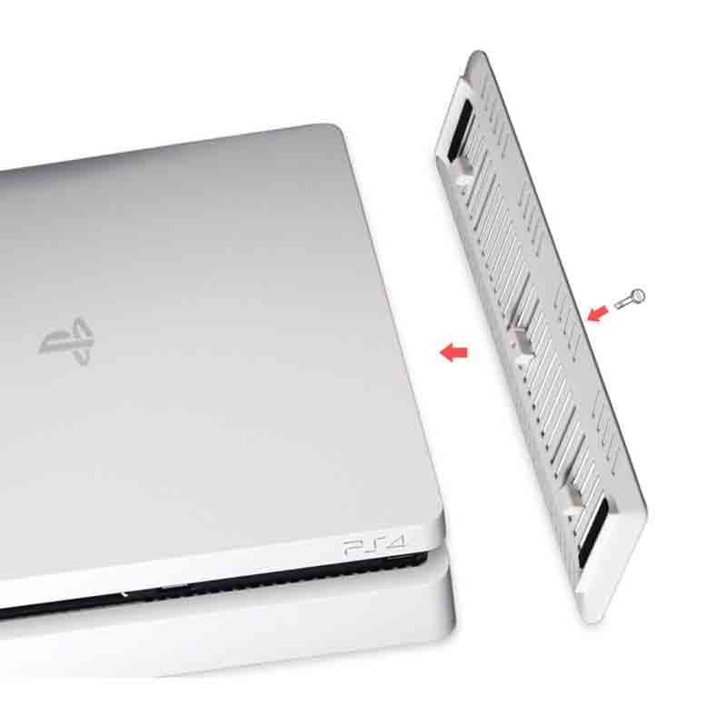 PS4 Slim Base Vertical Mágica Para PlayStation 4 Slim (Blanca)