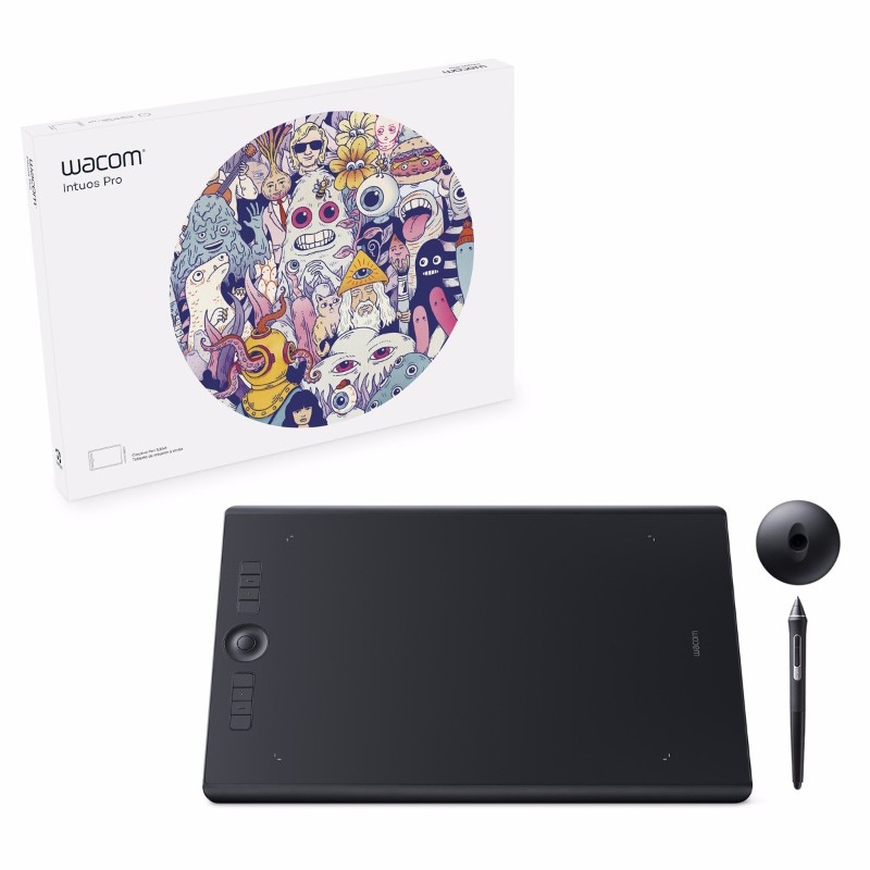 Tableta Wacom Intuos Pro Large negro