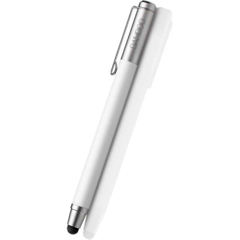 Stylus Bamboo Stylus - Capacitive pen stylus para iPad and Tablets (blanco)