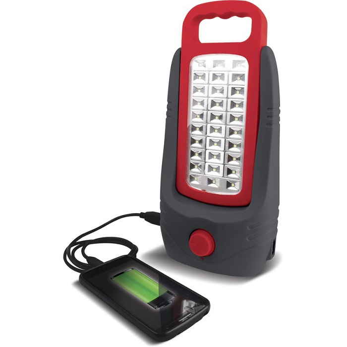 Linterna Recargable Aksi Con Cargador USB