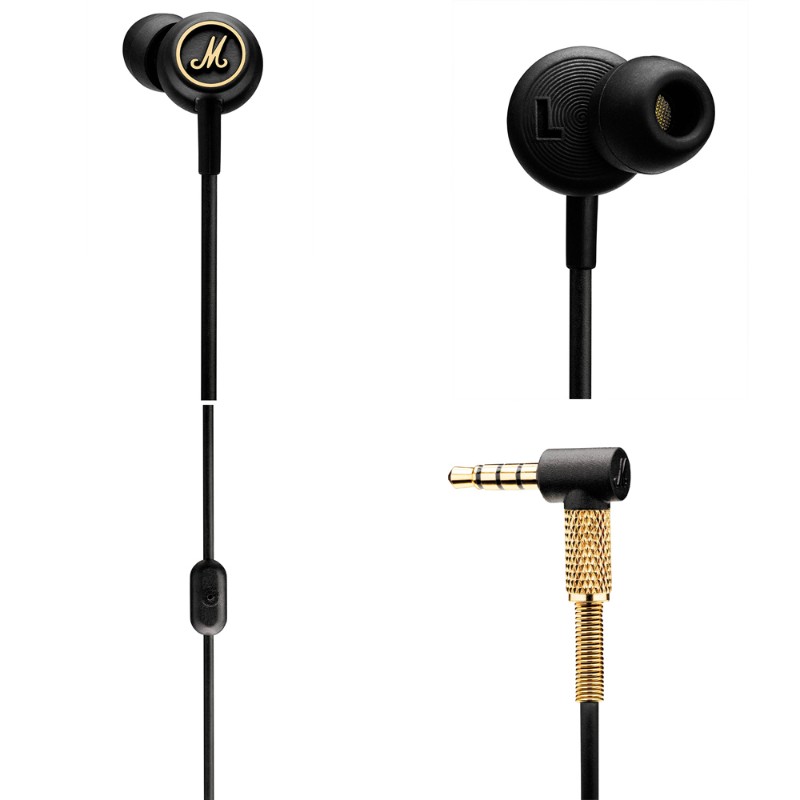 Audifonos Marshall Mode EQ In Ear Audifonos negro and Brass