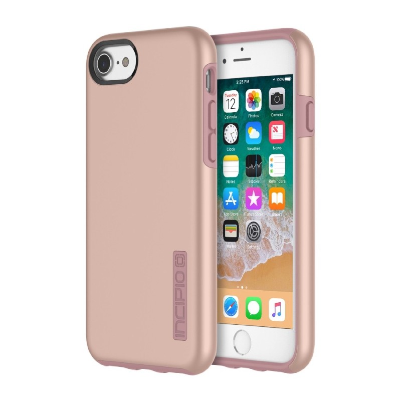 Funda Incipio DualPro funda para iPhone 6/6s/7/8 Iridescent rosa oro