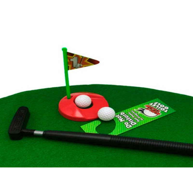 Toilet Mini Golf Game