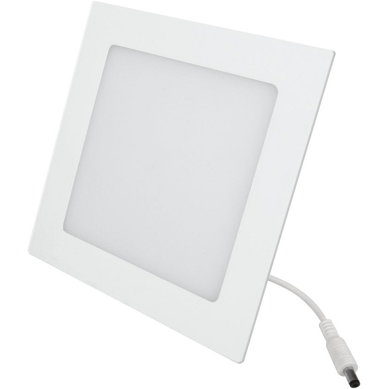 Luminario Empotrable LED Aksi Cuadrado- 12W Luz Blanca