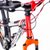 Bicicleta MTB Striker R24 Negro Brillante Rojo 