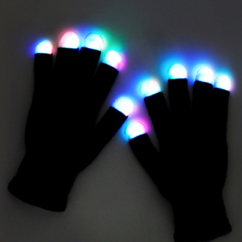 Guantes touch LED