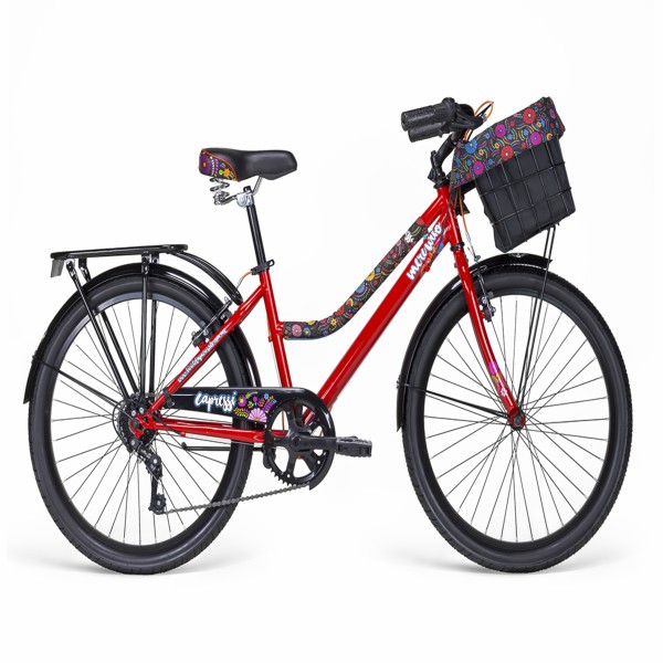 Bicicleta Capressi R24 Rojo Brillante