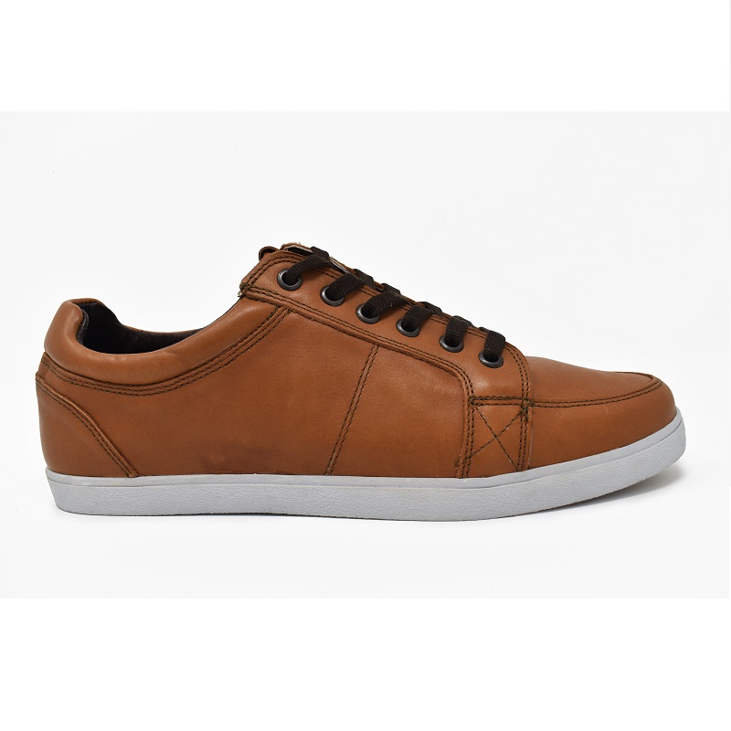 TENIS DE PIEL EN COLOR MAPLE WARLOCK