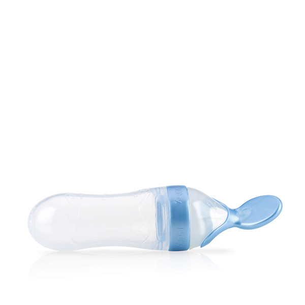 Papillero de silicón Squezze feder Nûby