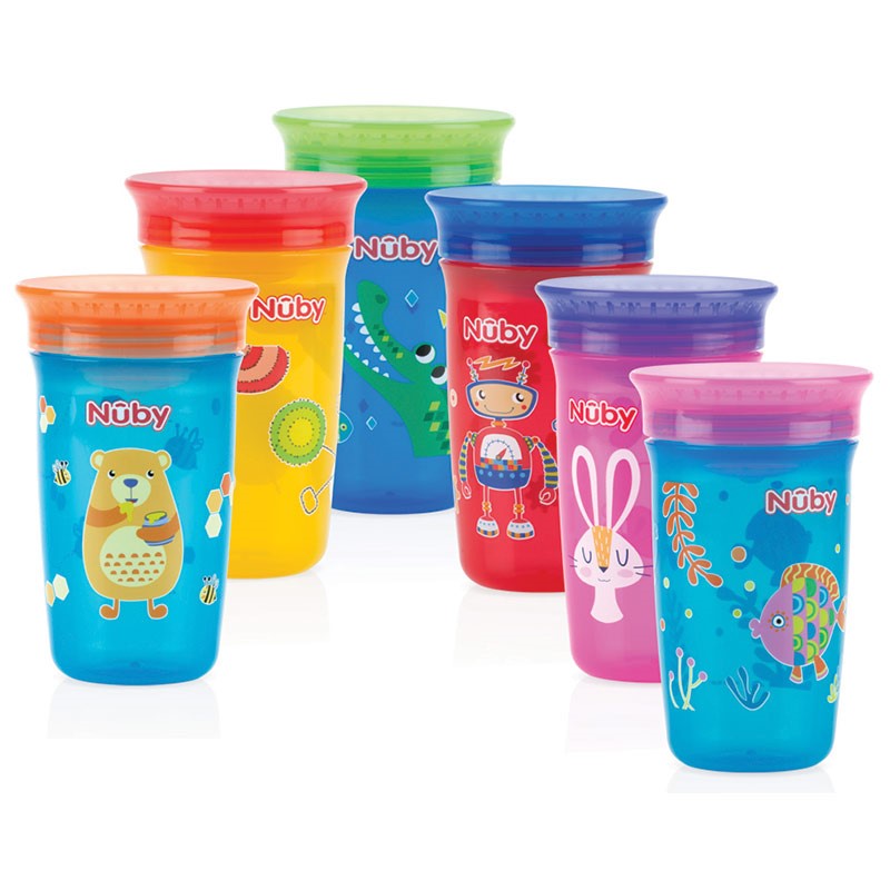 Vaso entrenador 360° Belive in Magic 10oz Nûby