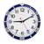 Reloj de pared NINE2FIVE, caratula color Blanco, de movimiento silencioso.