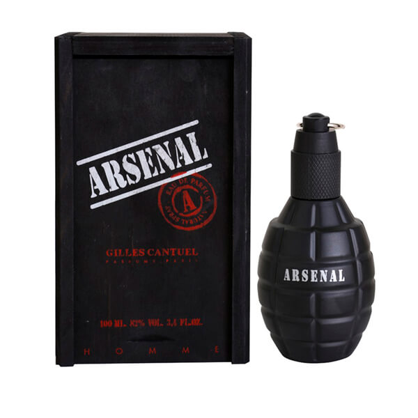 Perfume Arsenal Black by Gilles Cantuel for Men edp 100 ML