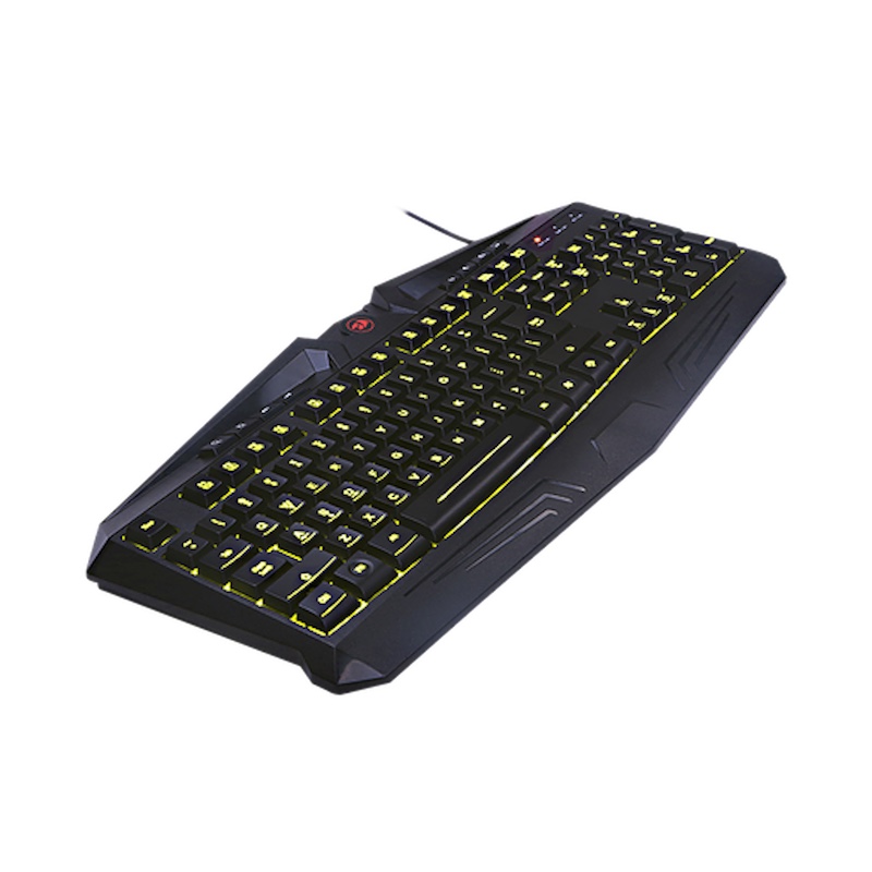 Teclado Gamer De Membrana Alámbrico Redragon Harpe K503