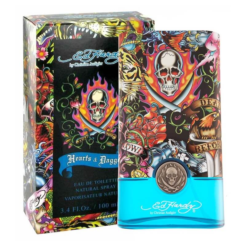 Perfume Hearts & Daggers para Hombre de Ed Hardy Eau De Toilette 100ML