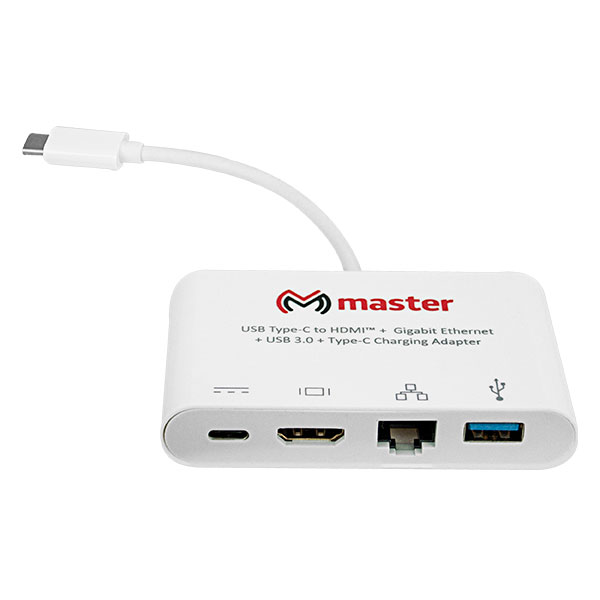 Adaptador 4 en 1 cuenta con entradas Master  MC-USBCIN4