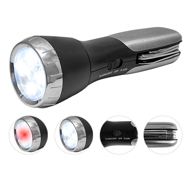 Master Lámpara Multifuncional, Sos Luz De Advertencia Y De Acero, Practico, portable, resistente.