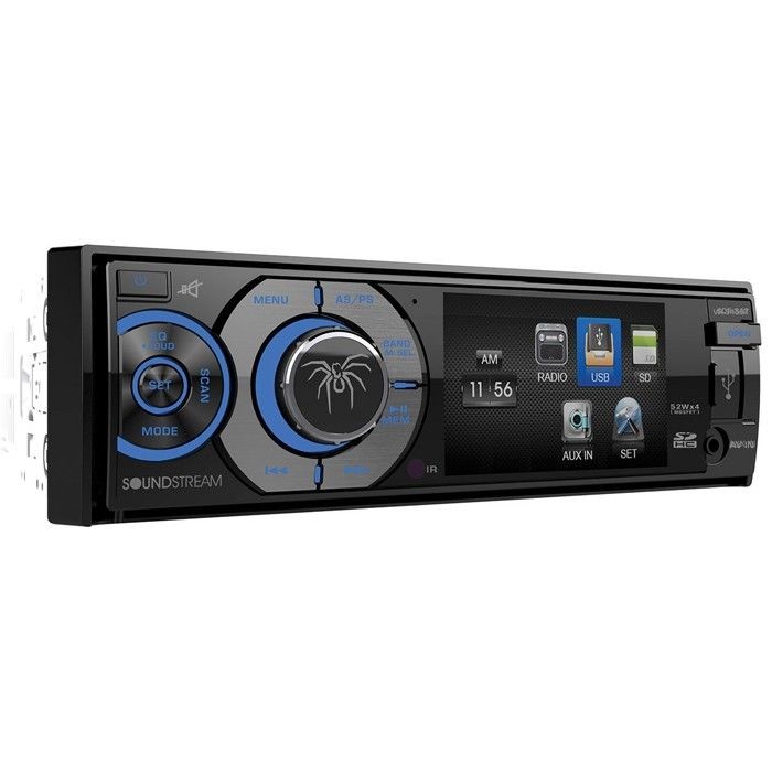 Autoestéreo Multimedia Soundstream VR-345B  1 DIN