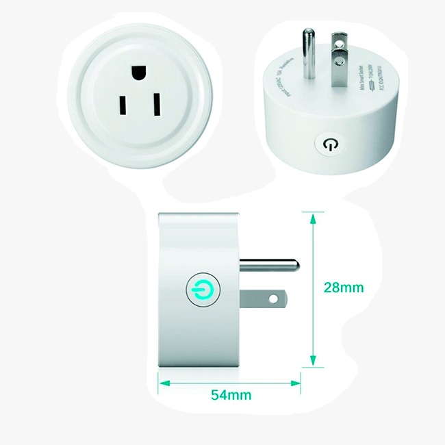 Mini Contacto Inteligente Wifi Mini Smart Socket Mod X6