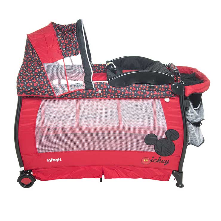 Corral 2 Niveles Con Cambiador Mickey Signature