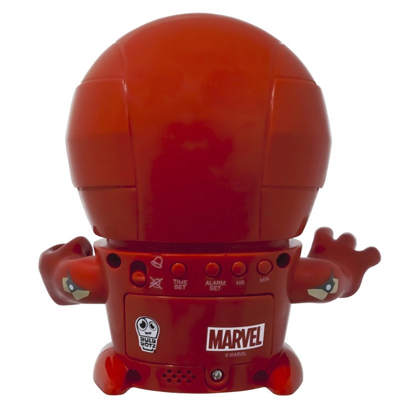 Marvel Iron Man Reloj Despertador de 14 cm de alto