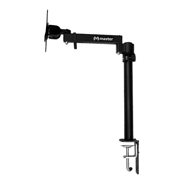 Master- Soporte para monitor o pantalla, ideal para escritorio, ajustable, permite girar la pantalla, Vesa 75x75 y 100x100 permite adaptarse a una gran cantidad de modelos de pantalla y monitores 