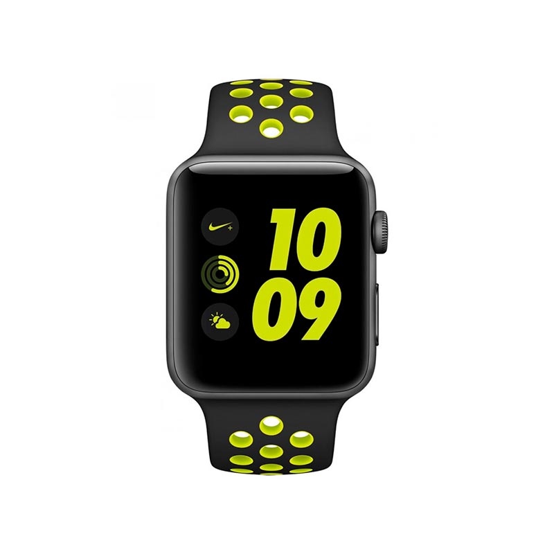 Apple Watch Series 2 Nike+ 42mm Dual-Core S2 WiFi Bluetooth-Negro/Amarillo