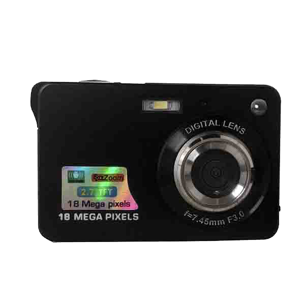 Camara Digital Fotos Y Video 18 Megapixeles Zoom Flash con Funda Timer