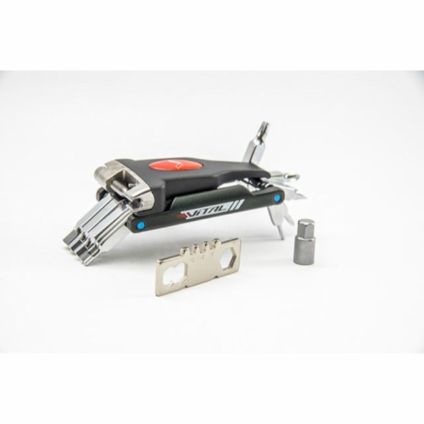 Multi Herramienta 20 En 1 Vital 404117 en alum con corta cadena 