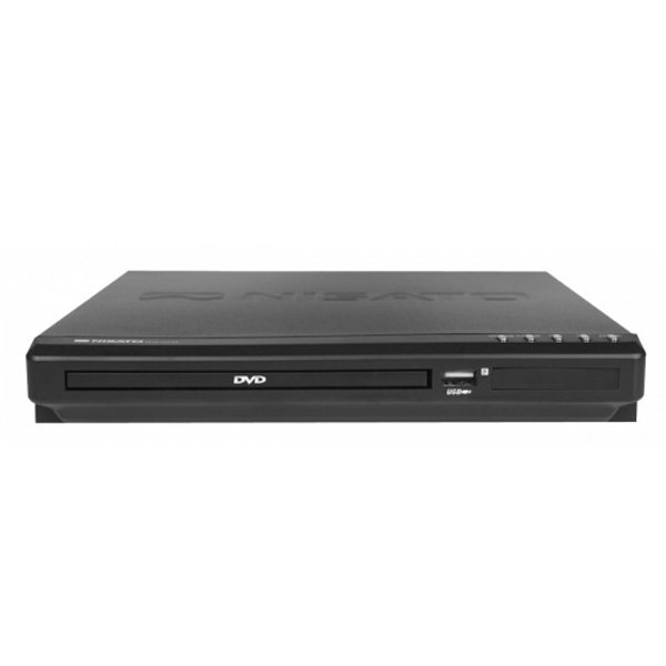 Nisato DVD Player NDVD-225USB, USB 2.0, Karaoke, Negro