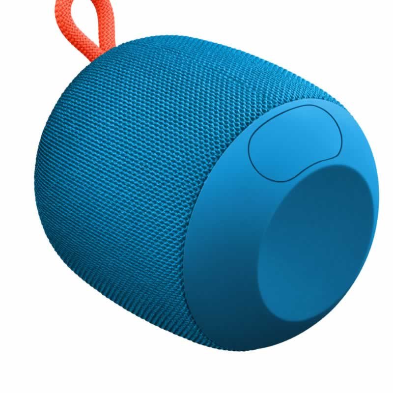 Bocina Portátil Bluetooth Ue Logitech WonderBoom Azul Recargable, Contra Agua Y Golpes