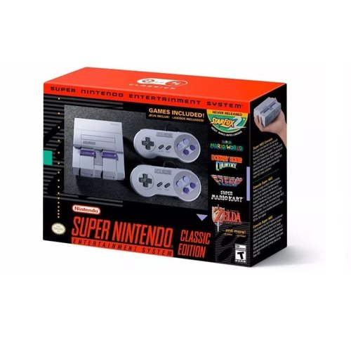Consola Super Nintendo Classic Edition Mini SNES 21 Juegos Hdmi NUEVO